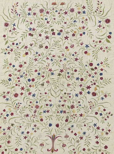 Fleurs - Motif en coton