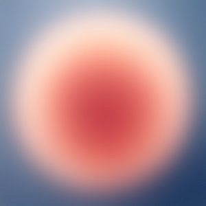 Abstract art HANNA surnrise cozy