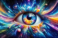 Cosmic Eye 06 Vibrant Universe