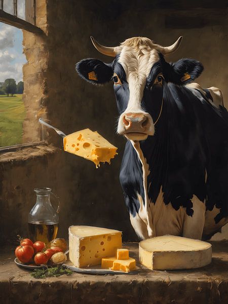 A Dutch cow by Jolique Arte