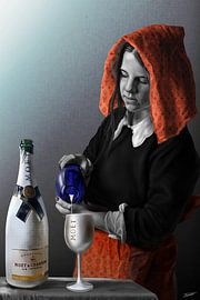 L'élégance dans le contraste : La laitière revisitée