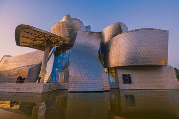 Het Guggenheim Museum, Bilbao van Henk Meijer Photography