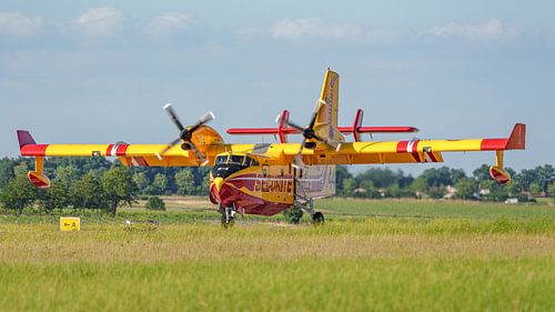 Canadair CL-415 van de Franse Sécurité Civile.