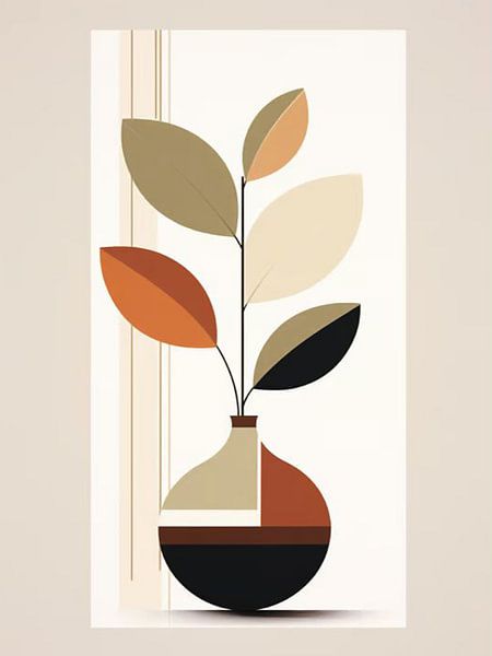 Minimalistische Kunst 1 von Nurwakhid Muhamad