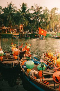 De kleuren van Vietnam: lantaarns, boten en palmbomen in Hoi An