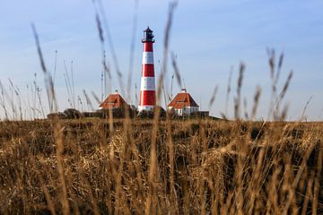 Vuurtoren Westerheversand van Frank Herrmann