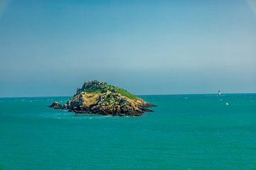 Scenic hike to the Pointe du Grouin in beautiful Brittany - Cancale - France by Oliver Hlavaty