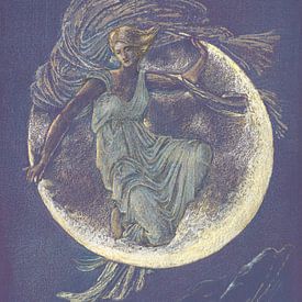 Sir Edward Coley Burne-Jones - Luna van Peter Balan
