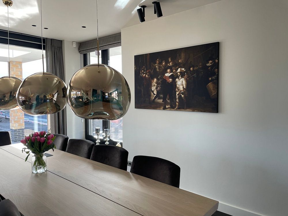 Uitsnede De Nachtwacht,Rembrandt van Rijn 