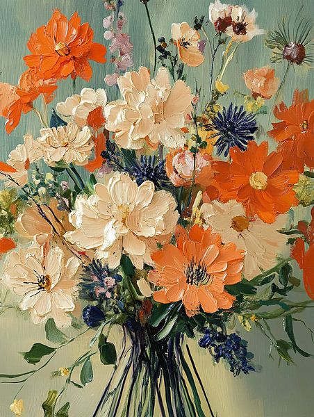 Explosion de fleurs | Danse de l'explosion des couleurs par Art Merveilleux