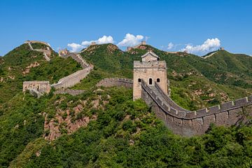 Die Große Mauer bei Jinshanling in China von Roland Brack