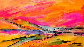 tranquil countryside by Claudia Gründler