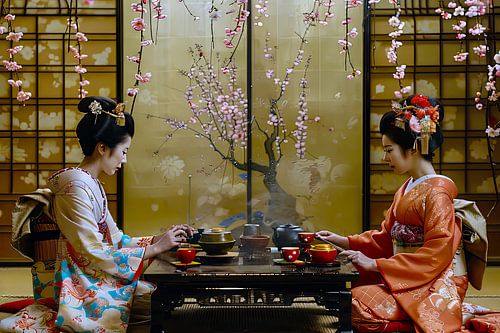 picturesque Japanese woman