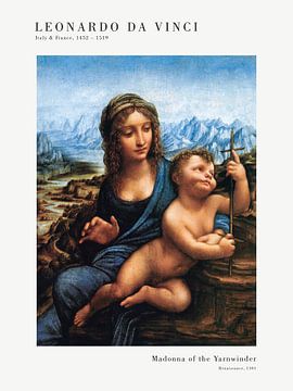 Leonardo Da Vinci - Madonna mit der Spindel