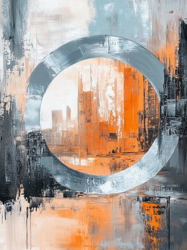 City in the district by artefacti
