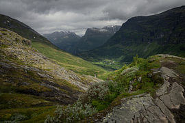 Spectacular views of the Geiranger region, Norway