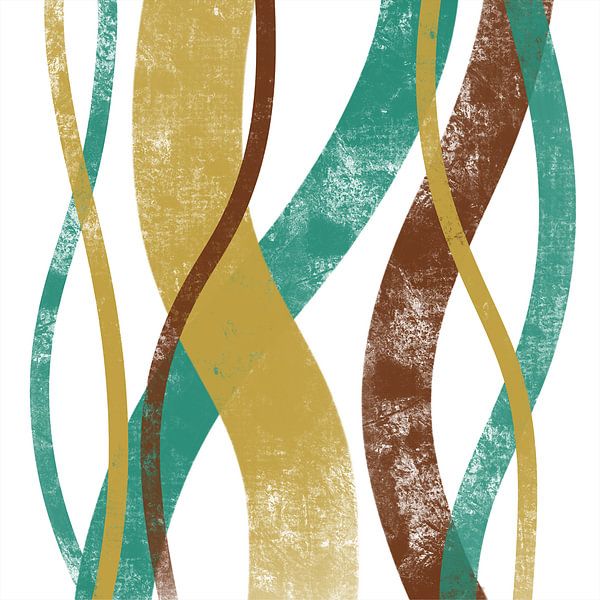 Abstract Lines Forest 2 by Pim Herring by Pim Haring