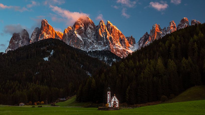 Kirche St. Johann - Villnöss - Trentino-Südtirol - Italien von Felina Photography
