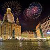 Dresden Feuerwerk von Einhorn Fotografie