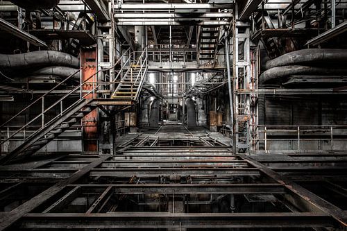 Centrale électrique abandonnée