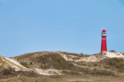 De Noordertoren of Buitentoren vuurtoren op Schiermonnikoog