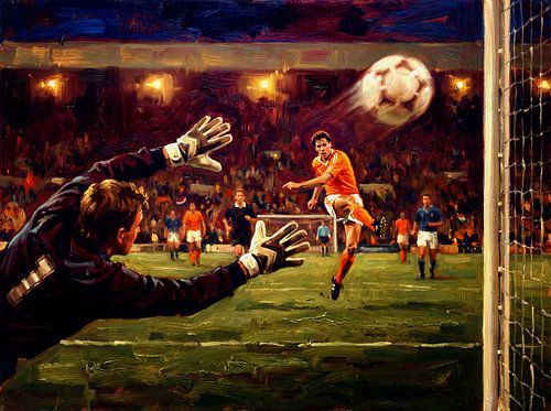 1988 Nederland vs Duitsland Voetbalkunst