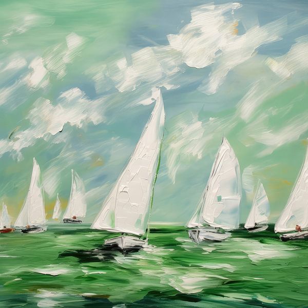 Segelboot 12 von Bert Nijholt