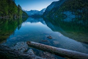 Abend am Königssee von Martin Wasilewski