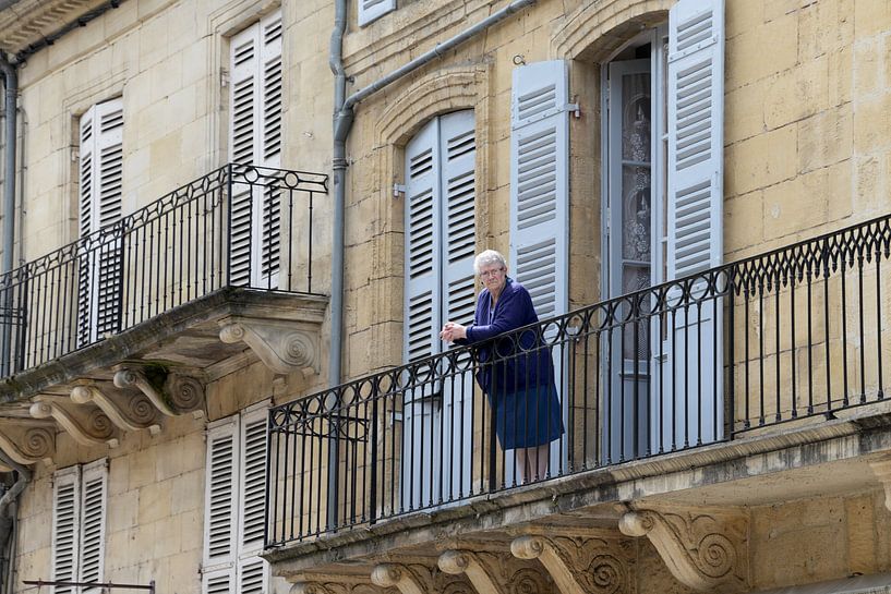 Lady in blue by Maren Oude Essink