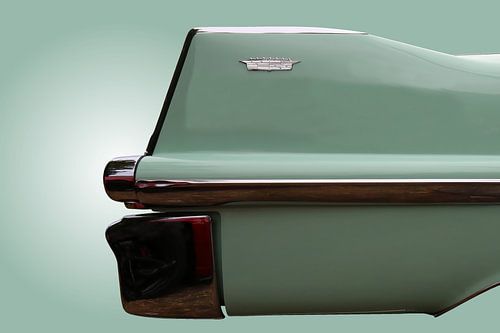 Heckflosse des 1957 Cadillac Coupe DeVille Series 62