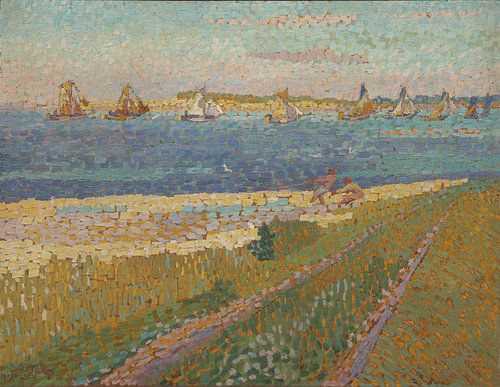 De Schelde bij Veere, Jan Toorop