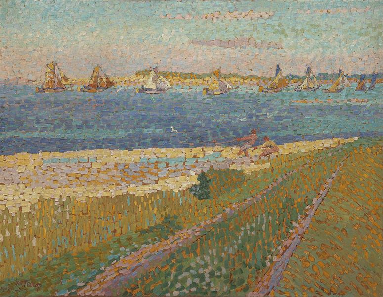 De Schelde bij Veere, Jan Toorop van Meesterlijcke Meesters