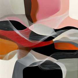 Retro Boho Abstract #4