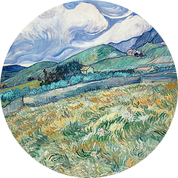 Vincent van Gogh. Landscape from Saint-Rémy