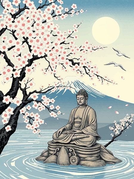 Bouddha / Boeddha par MIROKKU