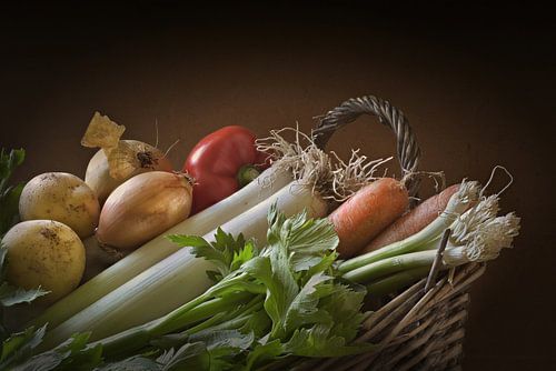 Korb Gemüse