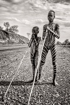 Tribes in Ethiopia by Fabienne Vansteenkiste