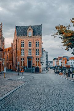 Historische panden in Brugge van Captured By Manon