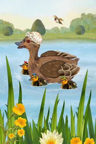 Mijn grappige eend Elli