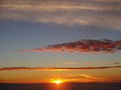 "First morning sun Rinjani" van Ernst Veenendaal thumbnail