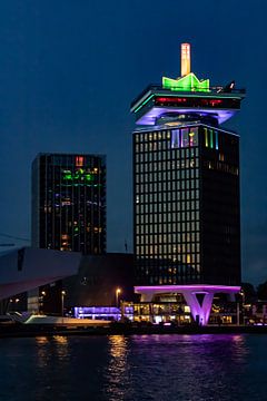 AMSTERDAM : A'DAM Toren EYE Amsterdam van Paul Veen