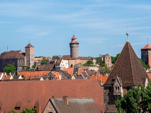 Panorama over Neurenberg in Beieren
