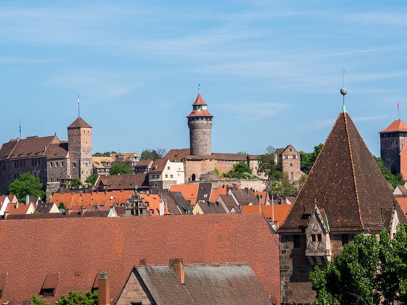 Panorama über Nürnberg in Bayern von Animaflora PicsStock