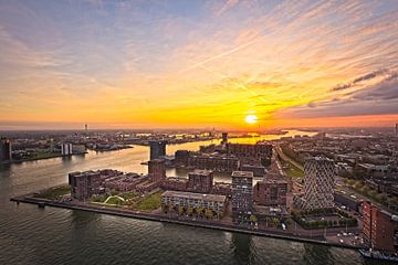 Sunset on the Nieuwe Maas by Rob Boon