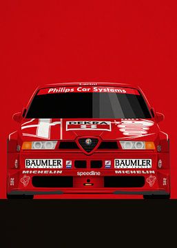 Alfa Romeo 155 V6 TI DTM van Marcel de Waal