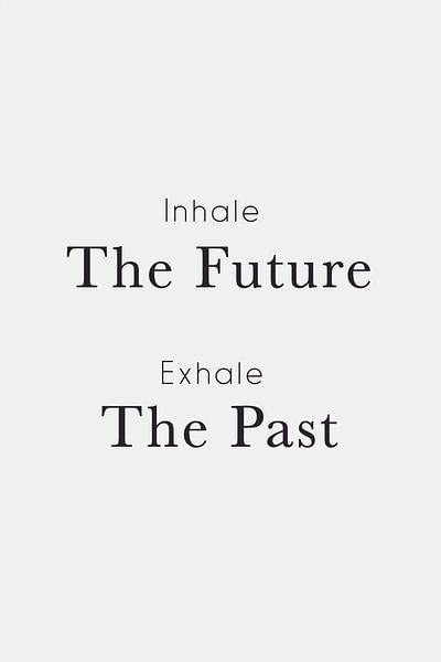 Inhale Exhale by Walljar