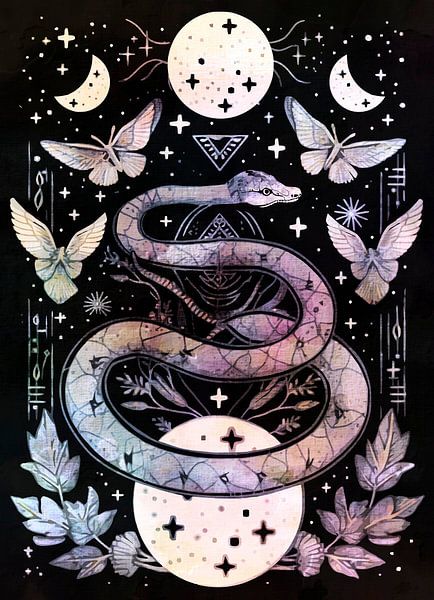Moon Energy a Modern Nature Expressionist by FRESH Fine Art