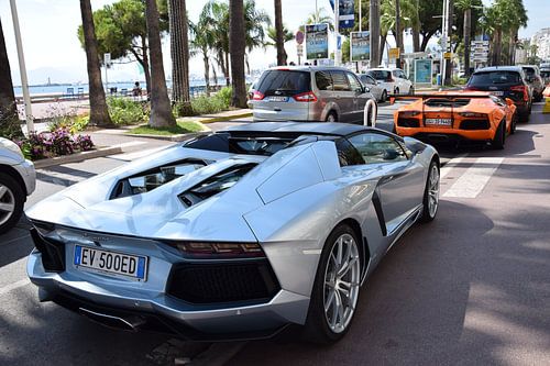 Lamborghini Aventador in Cannes von Tommy C
