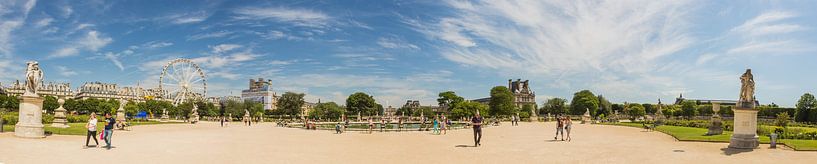 Jardin Tuileries panorama van Melvin Erné