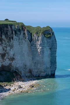 Chalk cliffs at Vaucottes by Peter Bartelings